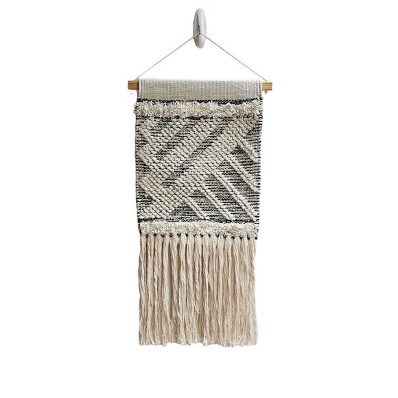 Boho Macrame Wall Hanging, Textile, No Tags, Measurements In Photos - Picture 1 of 8